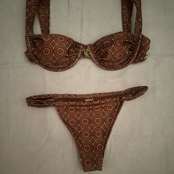 Strawberry Milk Mob Cappucino Bikini - Picture 4 of 6